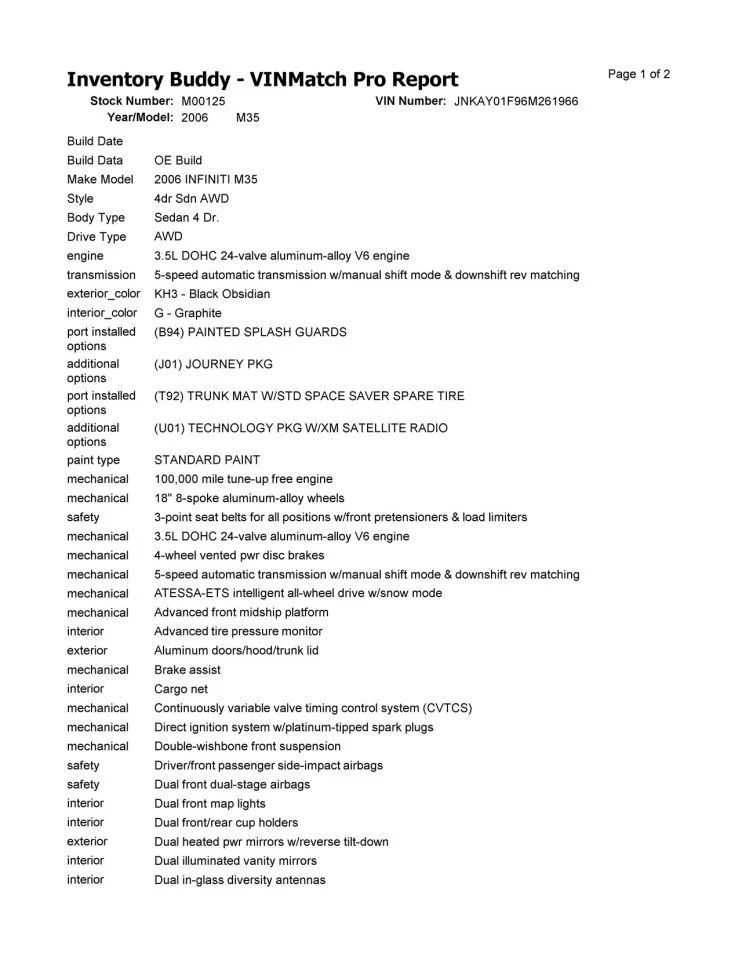 Radiator Fits 06-08 INFINITI M35 11196 - Image 4 of 4