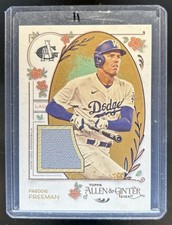2024 Topps Allen & Ginter Freddie Freeman Relics B Jersey #AGR-FFR Dodgers