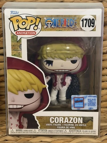 Funko Pop : One Piece - Corazon NYCC 2024 Official Con Sticker Exclusive - New