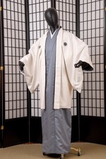 DEAR VANILLA JAPANESE KIMONO/HAORI ENSEMBLE SET MEN'S AUTHENTIC JAPAN SAMURAI