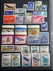 Soviet Union Lot Over 30 Stamps With Planes Mostly Stamped