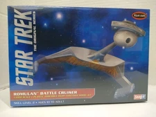 Polar Lights #897 Star Trek Romulan Battle Cruiser 1/1000 Sc Snap-it Model Kit