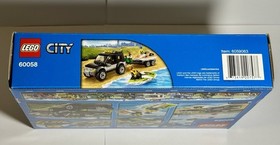 LEGO CITY 60058 SUV with Watercraft - NEW - FACTORY SEALED - RETIRED
