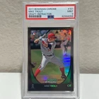 2011 Bowman Chrome Draft Rookie RC Refractor Mike Trout #101 PSA 9