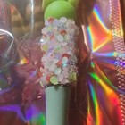 Decorative Dinosaur Topper Ballpoint Pen Beaded Grip Black Ink Plastic New — photo 3
