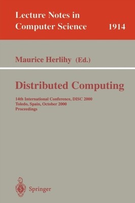 Herlihy - Distributed Computing   14th International Conference DISC  - X555z