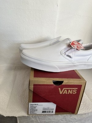 VANS SLIP ONE FOR MEN AND KIDS TRUE WHITE Some Size Dirty Or Yellow Spots