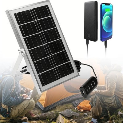 Tragbares Solarpanel 5V 30W Mini Solarladegerät mit 4 USB-Anschluss für Outdoor
