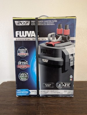 Fluval 207 Performance Canister Filter  20-45 Gal Aquariums FREE SHIPPING 