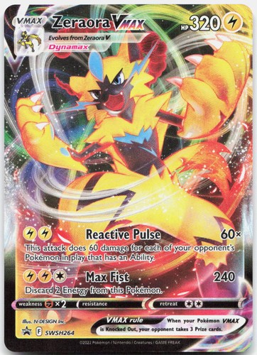 Zeraora VMAX Holofoil [SWSD - SWSH264]NM