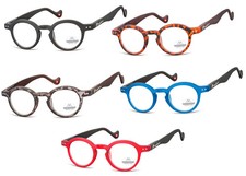 Reading Glasses Montana Designer Fashion Mens Womens Readers Soft Pouch 69 NEW