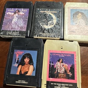 Donna Summer 8 Track Tapes (5) Played Through Instant Collection