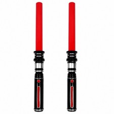 Star Wars Darth Vader Sith Style Red Light Saber Toys Sound Costume Prop Lot
