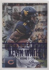2015 Panini Prestige Rookie Extra Points Purple 34/100 Kevin White #258 0b2