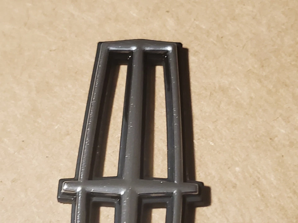 1990-1994 Lincoln Town Car Turn Signal Marker Chrome Emblem Badge 1991 1992 1993 - Imagem 4 de 4