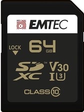 EMTEC SD Card 64GB SDXC CLASS10 Speedin  Karte NEW