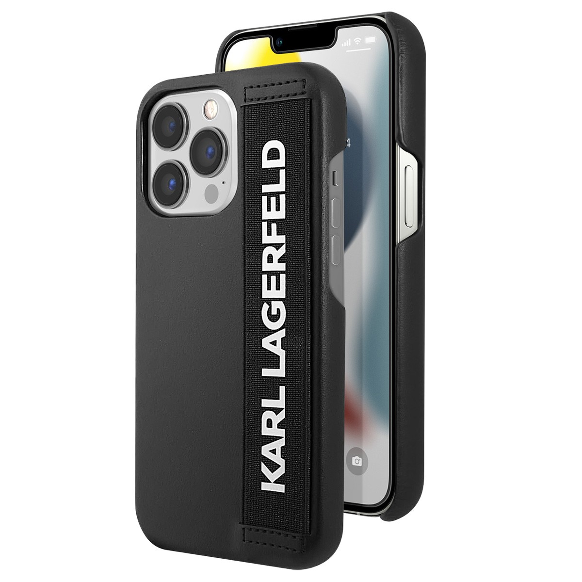 Housse Karl Lagerfeld iPhone 13 Pro idéale pour selfies et transports urbains