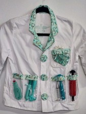 Melissa  Doug Medical Staff Doctor Physician Costume Set Ages 3 to 6 EUC
