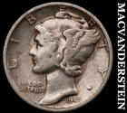 1941-S Silver Mercury Dime - Scarce  Better Date  No Reserve  #i89