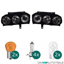 Hauptscheinwerfer Scheinwerfer Frontscheinwerfer Set H7/H7 mit Motor passt für A