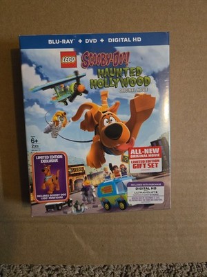 Lego Scooby-Doo Haunted Hollywood Bluray + DVD + Minifigure *NEW*