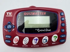 EXCALIBUR ELECTRONIC TV Guide Quiz Master Electronic Game TV20 Needs Battery