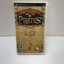 Sid Meier's Pirates (Sony PSP, 2007) With Case And Manual