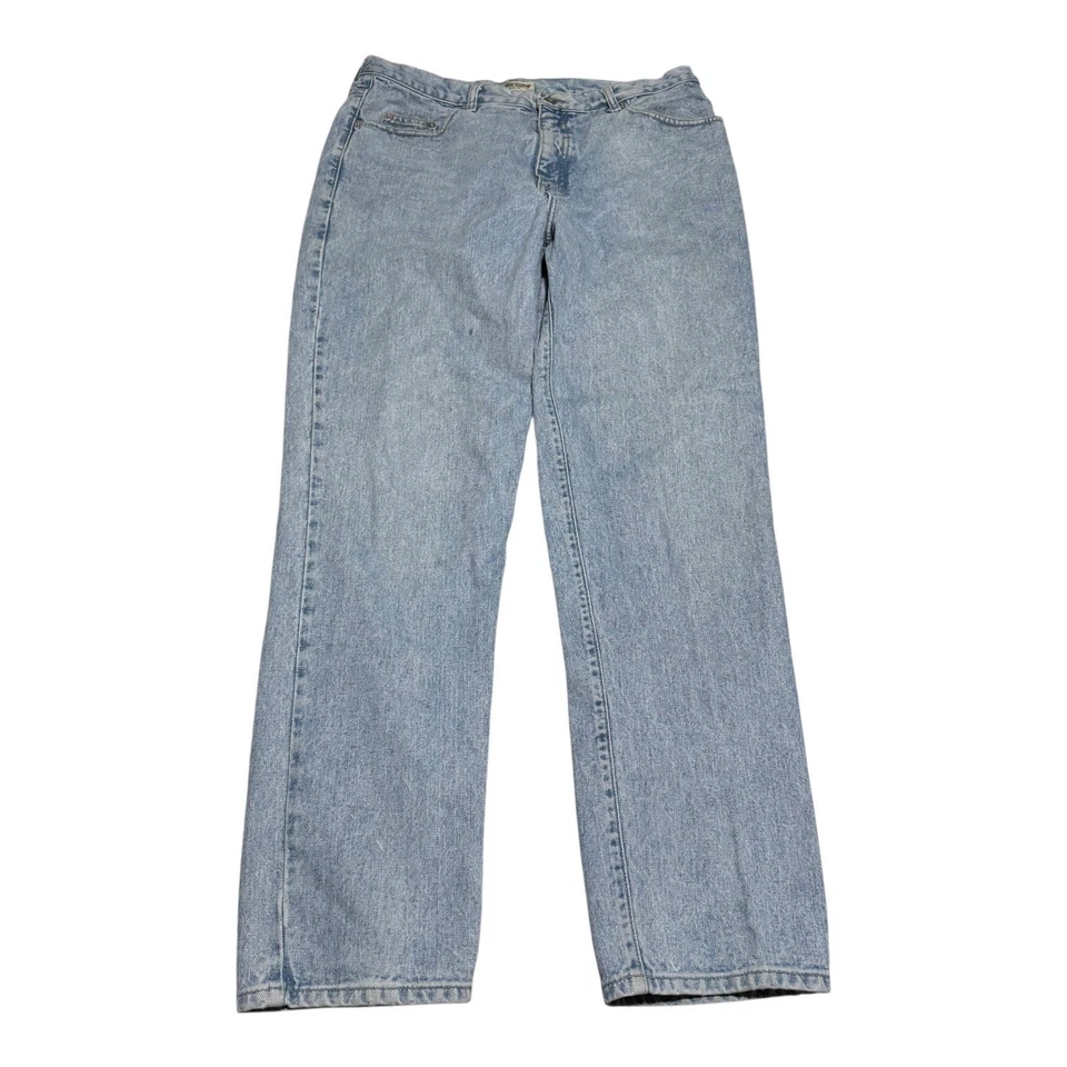 Vintage 2000s Guess 100% Cotton Straight Leg Jeans Men's 36 (Fits 35x31.5) - Image 4 of 4