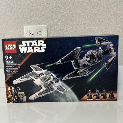 LEGO Star Wars: Mandalorian Fang Fighter Vs. Tie Interceptor (75348)