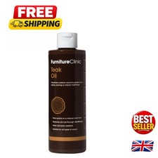 500ml Teak Oil - Natural Wood Finish for Outdoor Furniture Protection 49.98 per litre