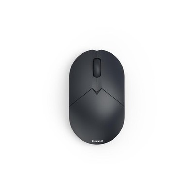 Hama WM-150 Mini kabellose Funkmaus 2,4 GHz   3 Tasten, 1600 DPI, leise, schwarz