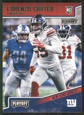 2018 Playoff Kickoff #291 Lorenzo Carter New York Giants 014