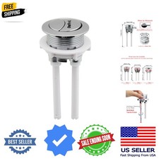 Dual Push Flushing Toilet Button Toilet Tank Button 38 mm Toilet Button Repla...