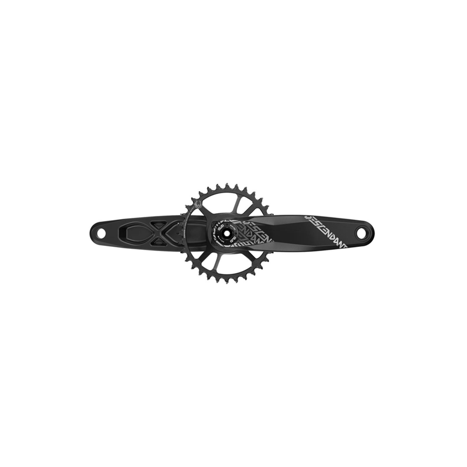 Truvativ Descendant 6k Alu Boost 148 DUB 175mm 32t MTB Crankset in Black