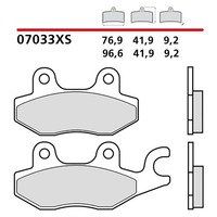 Brembo Hinteres BREMSBELAGE-KIT Fur Kymco Yup 250 03-06-COD.07033XS