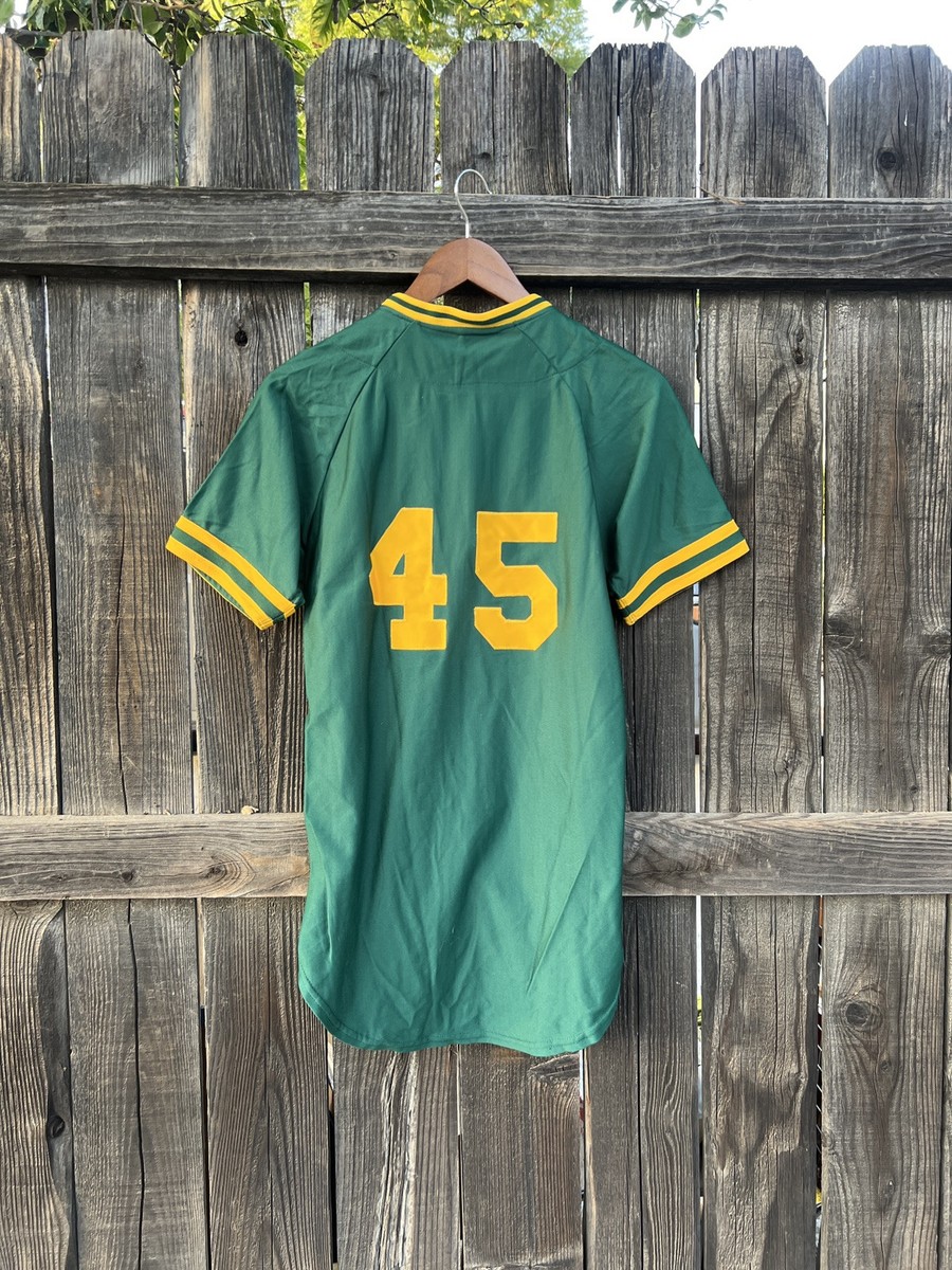 希少USA製　80S VINTAGE OAKLAND ATHLETICS XL RARE! Vintage 80s Chalk Line Oakland Athletics A's Satin