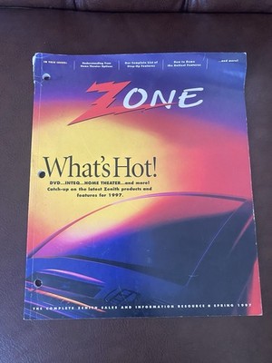 Zenith Electronics Magazine products Info DVD players/home theater systems 1997