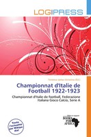 Terrence James Victorino | Championnat D'italie De Football 1922-1923 | Buch