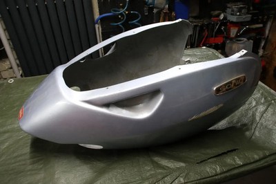 Heck Verkleidung hell Blau AP8248055 Aprilia Sonic 50 (AC) Cover rear Fairing