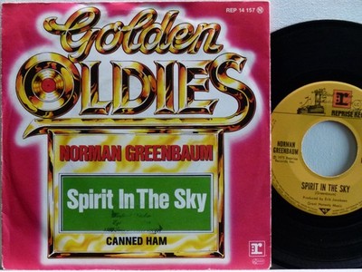 Norman Greenbaum -Spirit In The Sky / Canned Ham  D-1978  Reprise 14 157  wocl.
