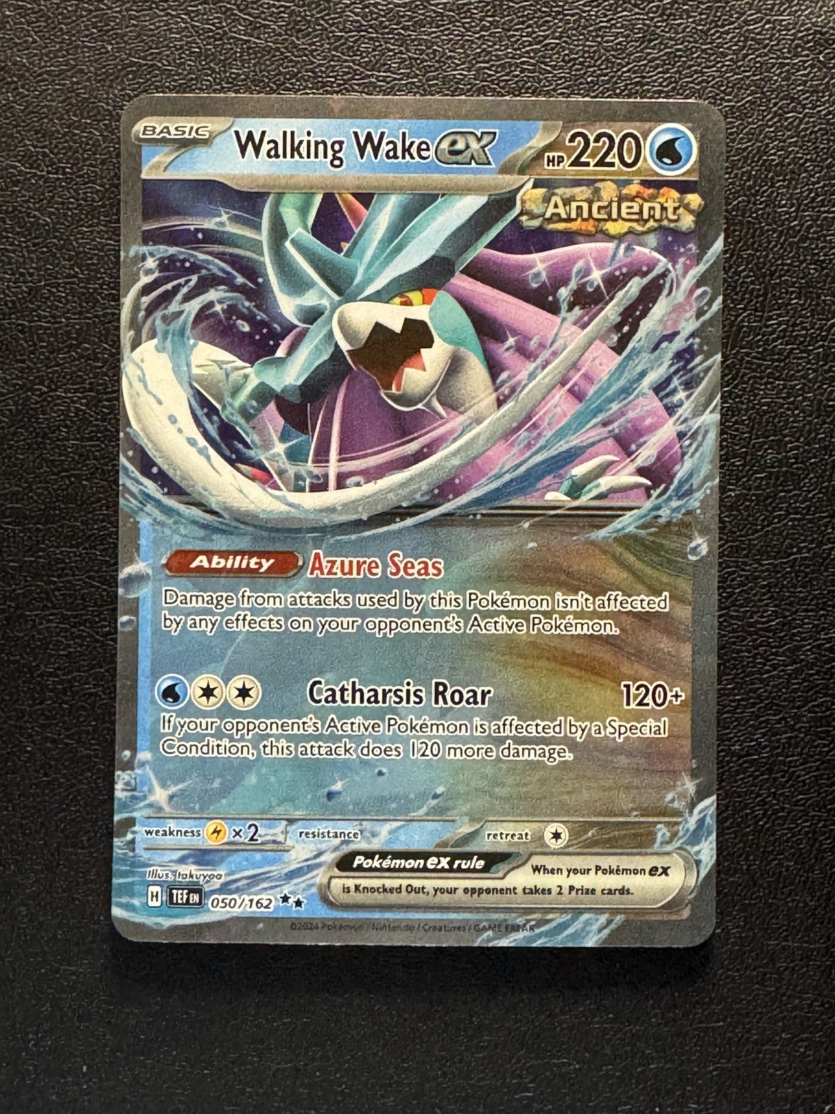 Walking Wake ex 50/162 Temporal Forces Double Rare NM