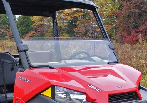 SuperATV Polaris Ranger ETX/EV 570 Mid-Size Scratch Resistant Half Windshield - Bild 1 von 6
