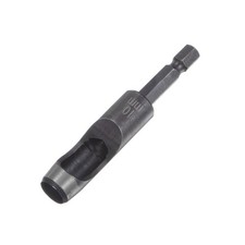 1Pcs 10mm Dia Hole Leather Hollow Punch Hex Shank