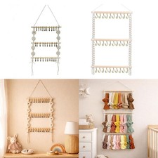 Headband Holder Wood for Girls Storage Display Hair Accessories Organizer