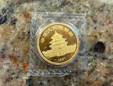 1987 中国熊猫金币| eBay