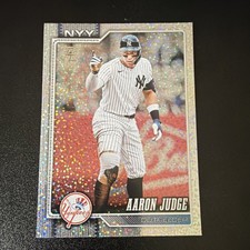 2026 Topps Series 1 Foil Parallel Aaron Judge #1 New York Yankees Card