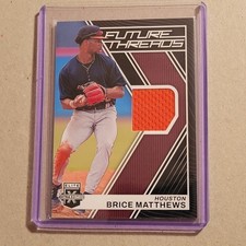 2023 Panini Elite Extra Edition Future Threads Brice Matthews Prospect FT-BM