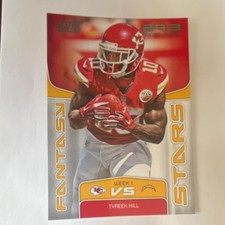 Panini Score 2019 Fantasy Stars Tyreek Hill FS-13 Kansas City Chiefs Football