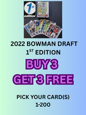 Pick Your Card - 2022 Bowman Draft Baseball 1ST EDITION Singles - You Choose
