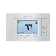 Big Display 7 Day Programmable HVAC Control Thermostat Easy Installation